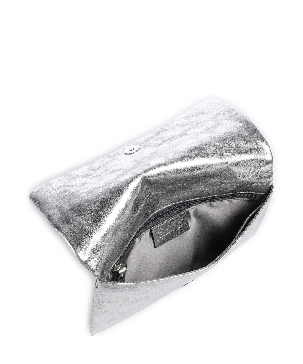 Abro Mimosa Strass Clutch bag silver