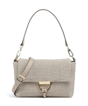 Abro Raffia Temi Skuldertaske sahara
