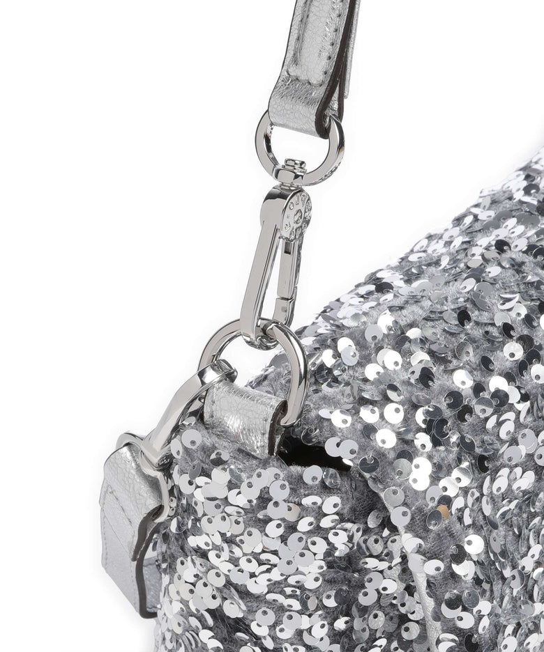 Abro Sequins Temi Shoulder bag silver