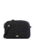 Abro Maglia Raffia Kaia Crossbody bag black/gold
