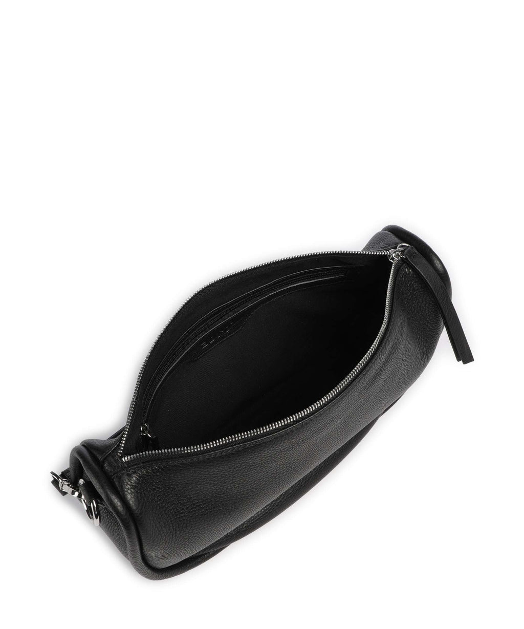 Abro Dalia Willow Hobo bag black/nickel