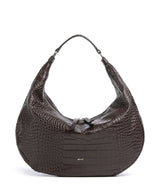 Abro Cocco Mondial Nana Big Hobo bag dark brown