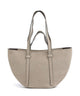 Abro Suede Cosmo Medium Shopper taske siena