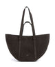 Abro Suede Cosmo Medium Shopper taske dark brown
