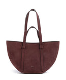 Abro Suede Cosmo Medium Shopper taske bordeaux