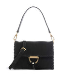 Abro Suede Temi Stitch Skuldertaske black/gold