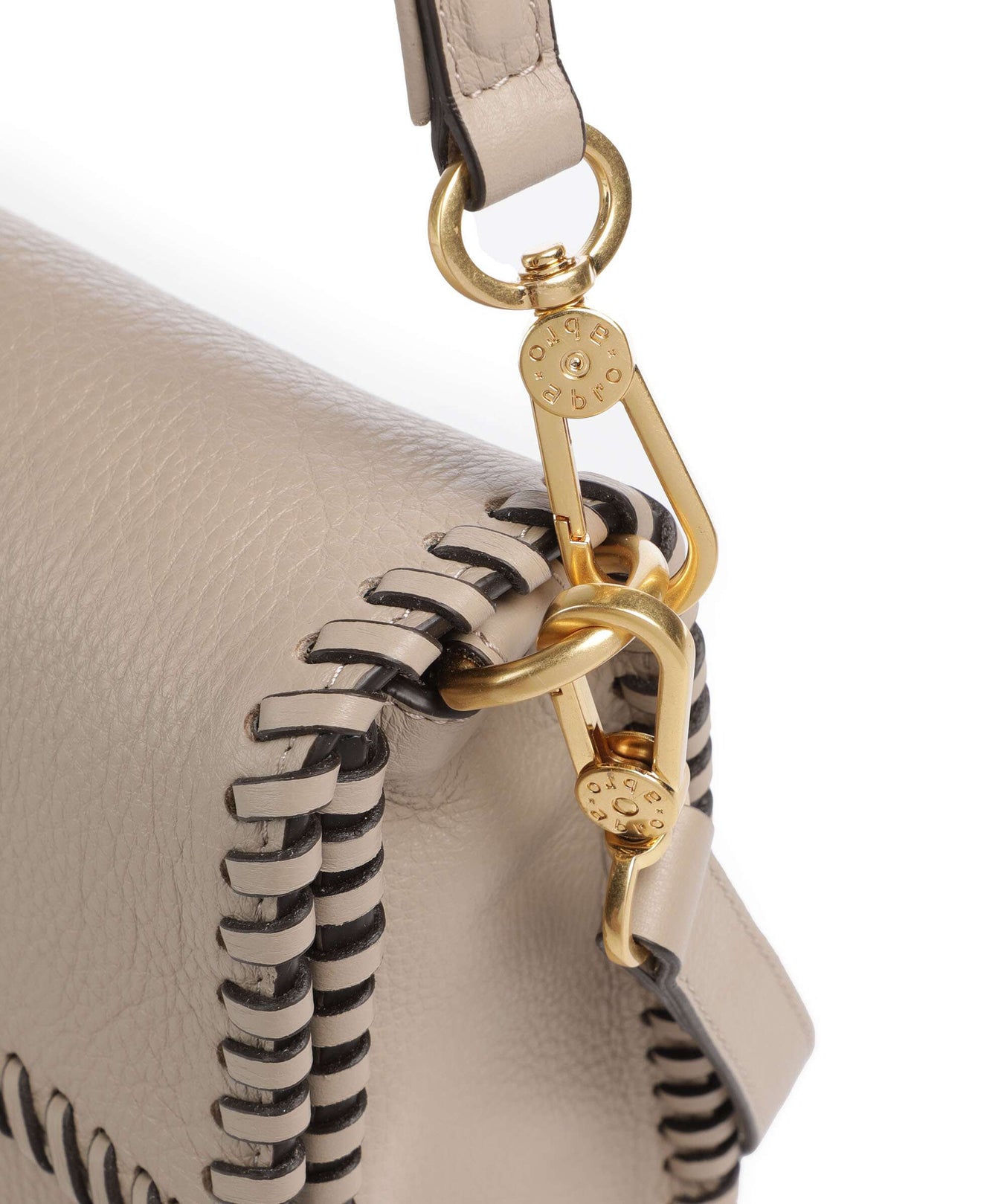 Abro Dalia Temi Stitch Shoulder bag siena