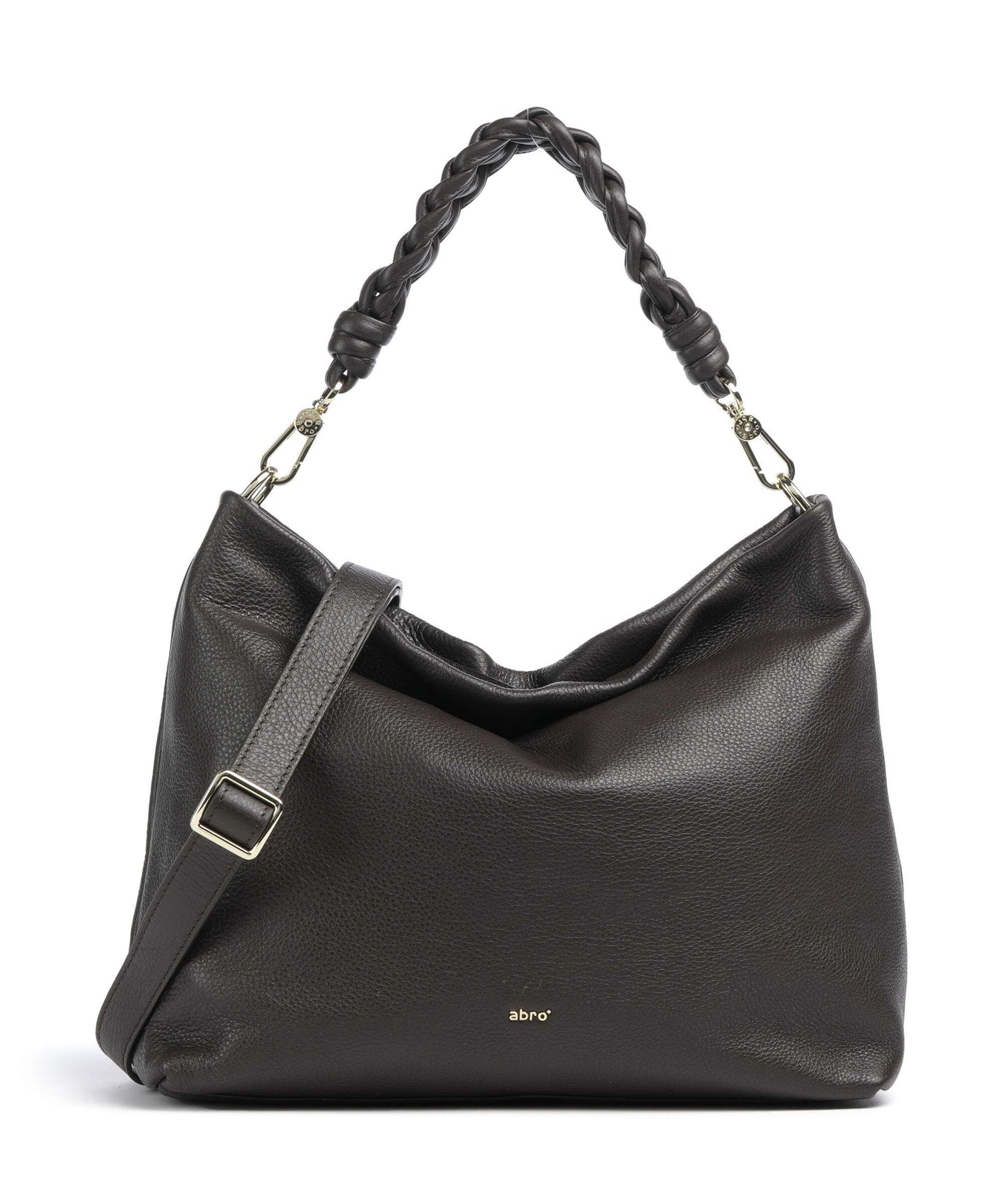 Abro Dalia Soley Hobo bag dark brown
