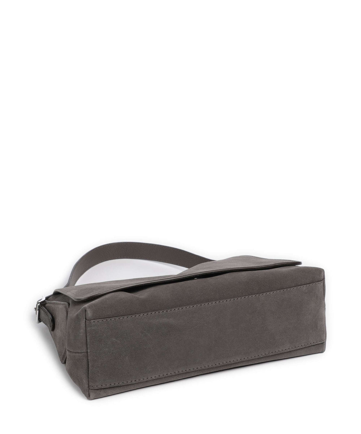 Abro Suede Carina Hobo bag grey