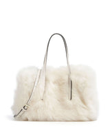 Abro Shearling Noelle Håndtaske beige