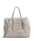 Abro Shearling Noelle Håndtaske siena