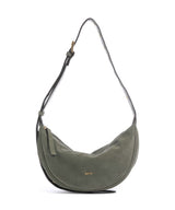 Abro Suede By My Side Small Skuldertaske oliv