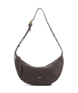 Abro Suede By My Side Small Skuldertaske dark brown