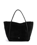 Abro Shearling Willow Shopper taske black/nickel