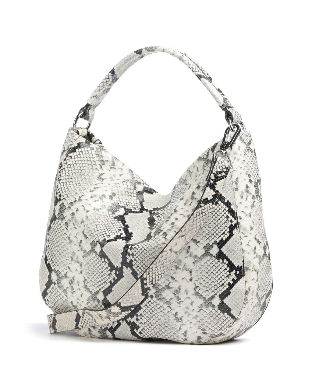 Abro Pitone Mia Hobo bag beige