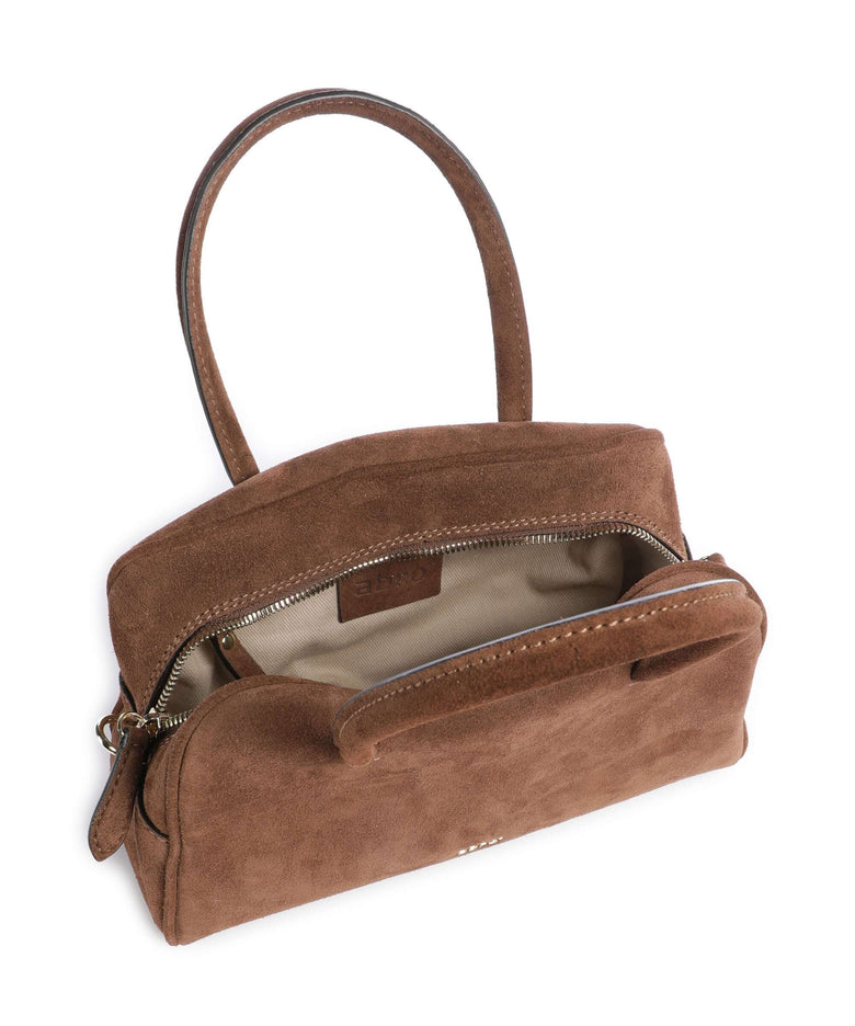 Abro Suede Amara Handbag wood