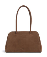 Abro Suede Amara Skuldertaske wood