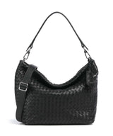Abro Piuma Ebony Hobo bag black/nickel
