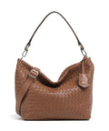 Abro Piuma Ebony Hobo bag caramel/cognac