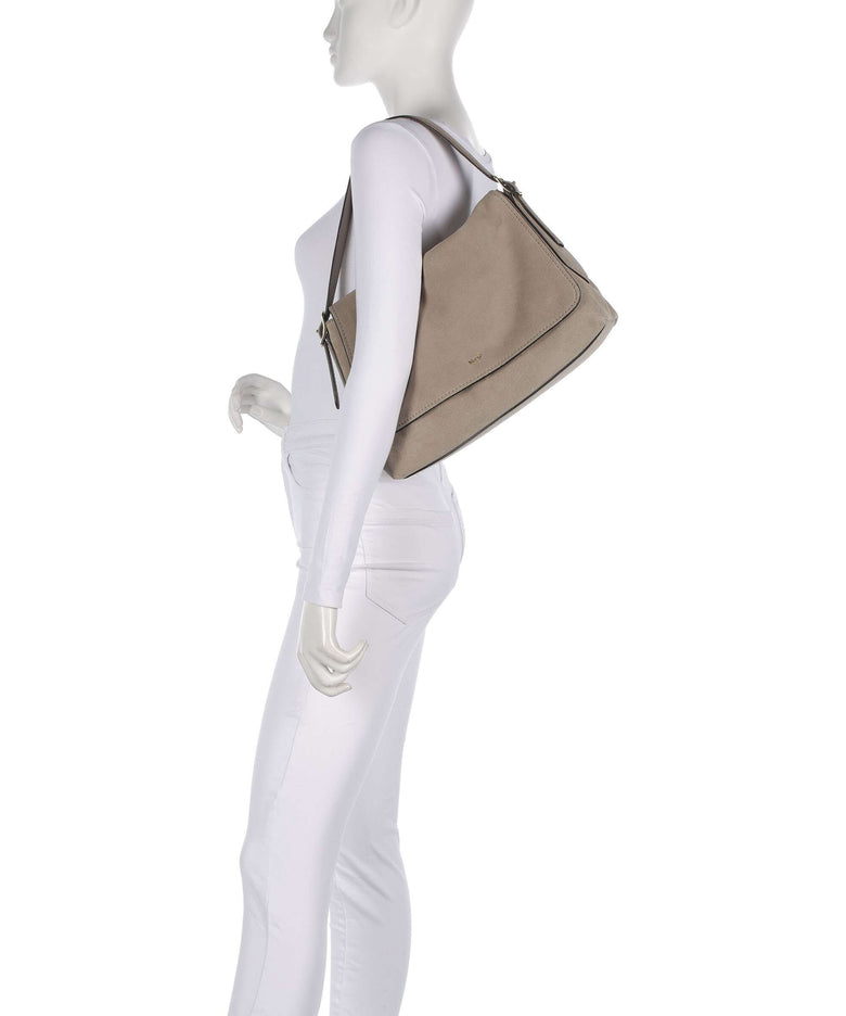 Abro Suede Carina Shoulder bag siena