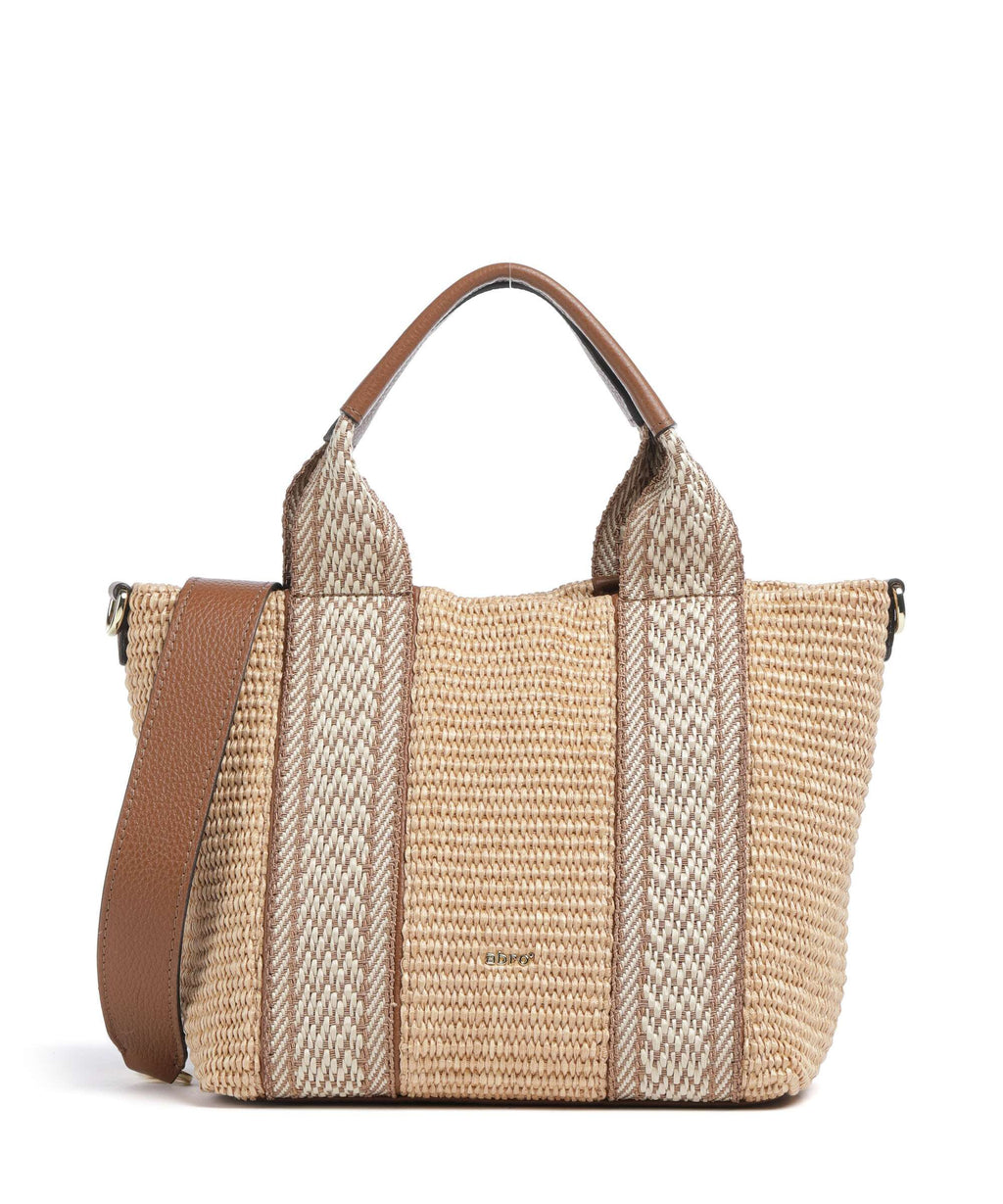 Abro Raffia Kaia Handbag natural