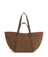 Abro Suede Cosmo Large Shopper taske wood