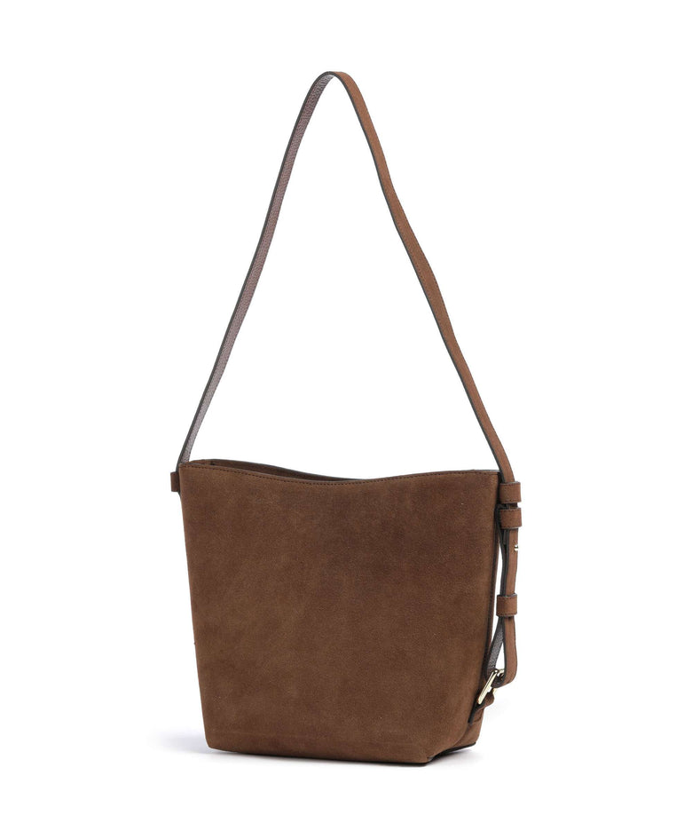 Abro Suede Cosmo Shoulder bag wood