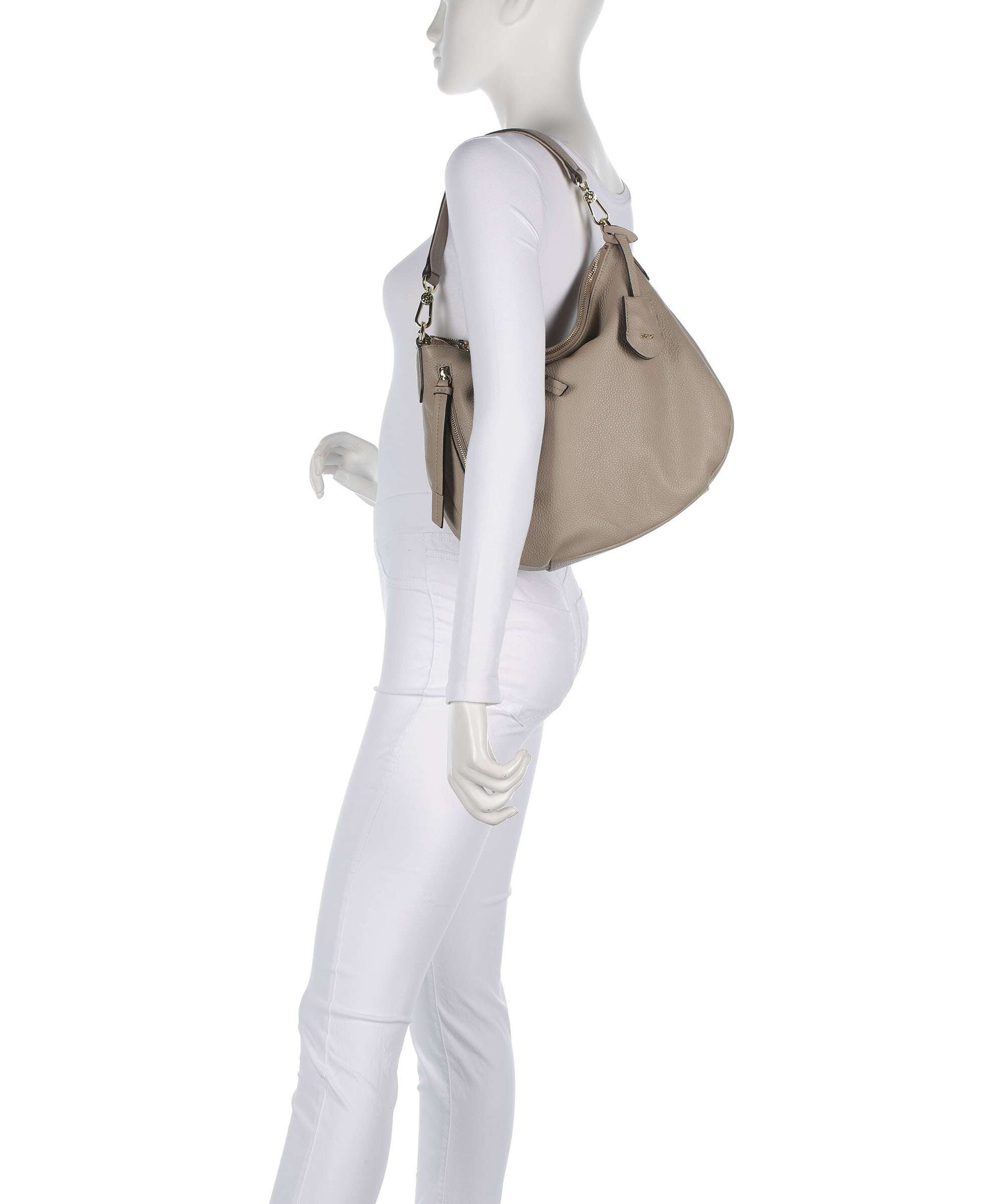 Abro Adria Juna Small Hobo bag siena