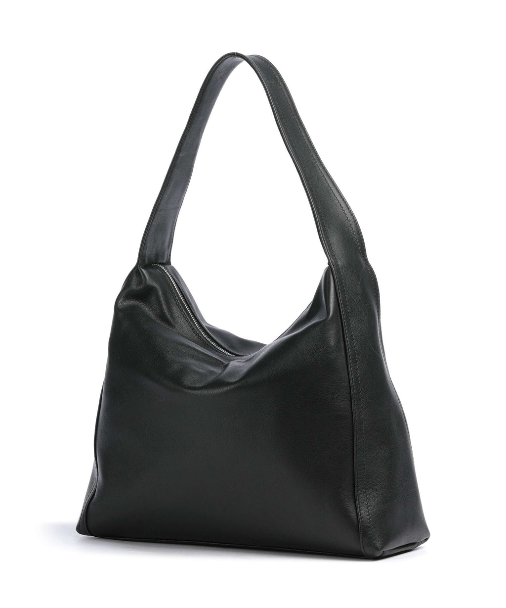 Abro Rosa Light Amber Hobo bag black/nickel