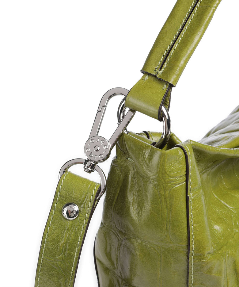 Abro Maxi Cocco Mia Hobo bag lime
