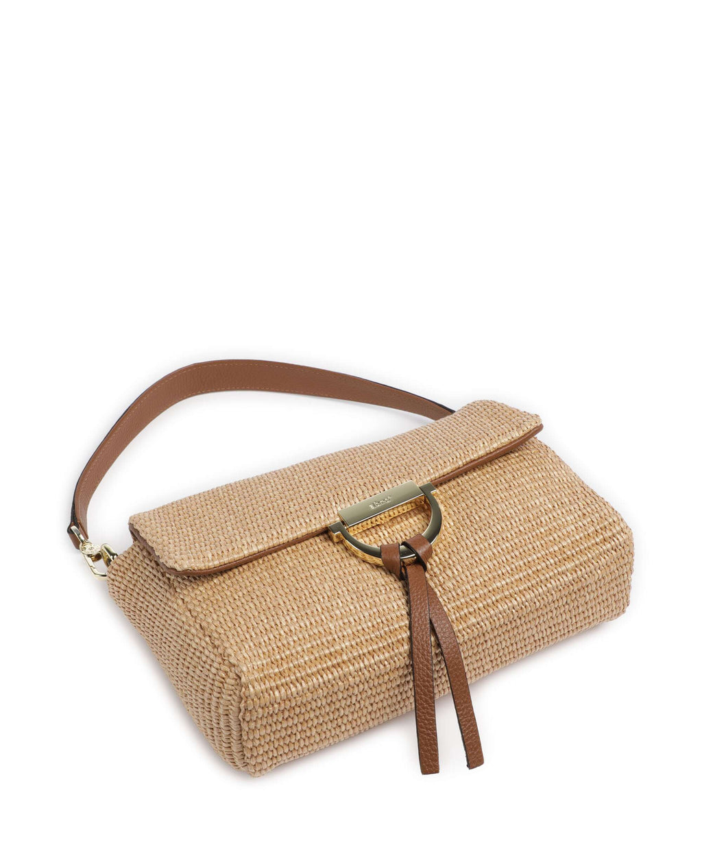Abro Raffia Classica Temi Shoulder bag natural