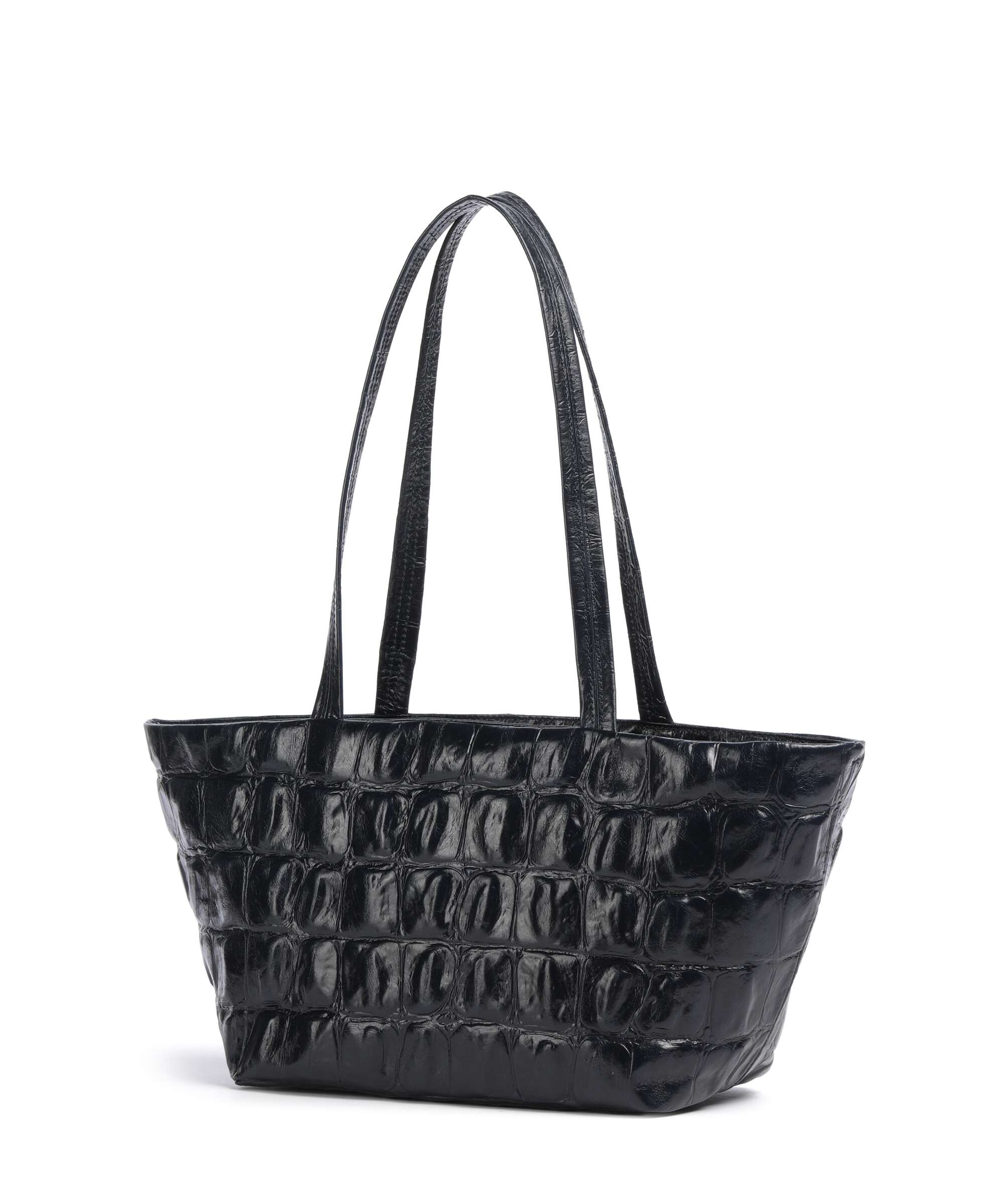Abro Maxxi Cocco Alba Tote bag navy