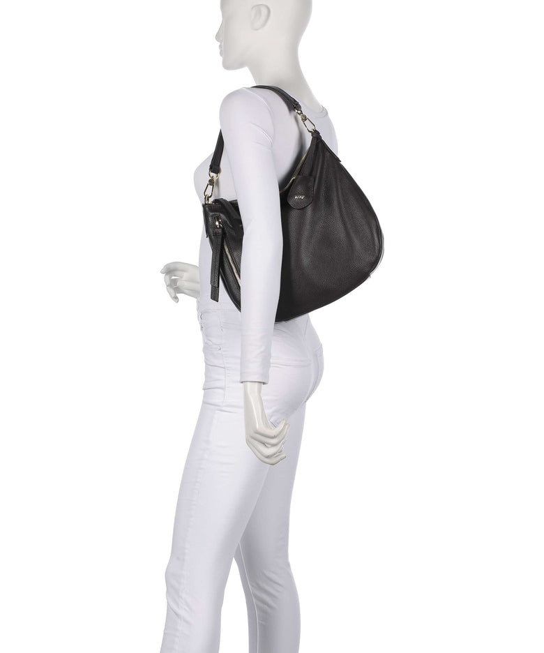 Abro Adria Juna Small Hobo bag dark brown