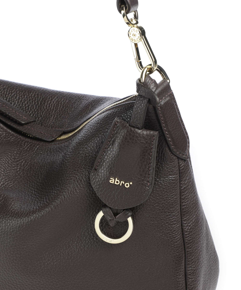 Abro Adria Juna Small Hobo bag dark brown