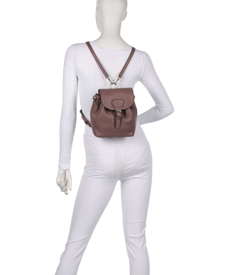 Abro Agave Daily Small Backpack bag rosewood