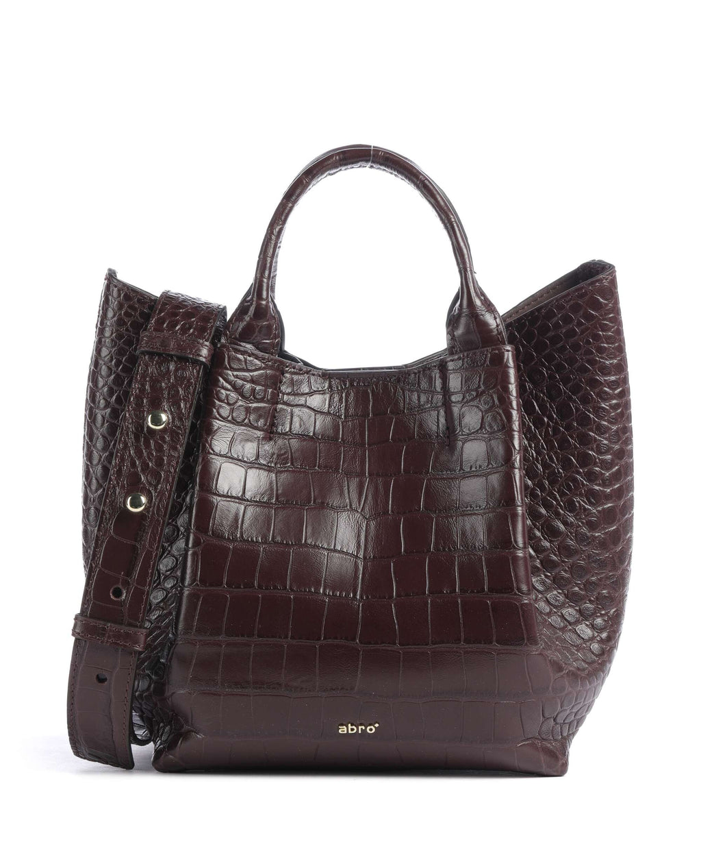 Abro Cocco Mondial Essential Small Handbag burgundy