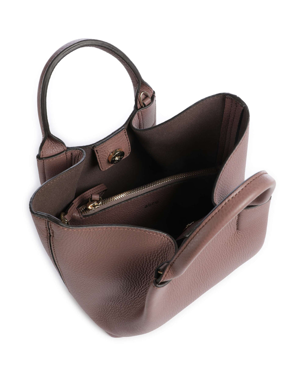 Abro Agave Essential Small Handbag rosewood