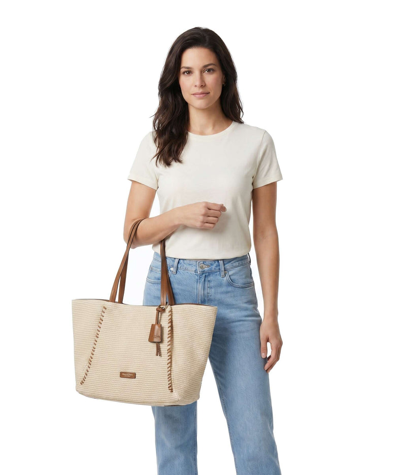 Marc O'Polo Edda Tote bag light raffia