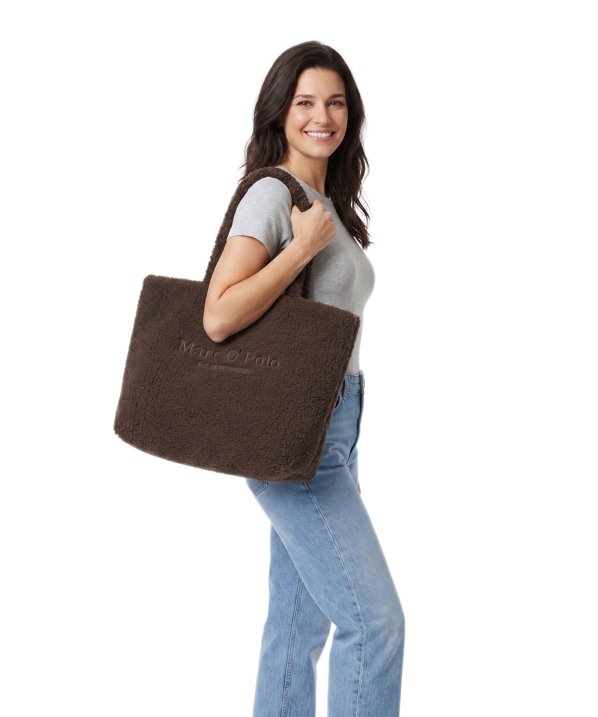 Marc O'Polo Björk Tote bag dark walnut