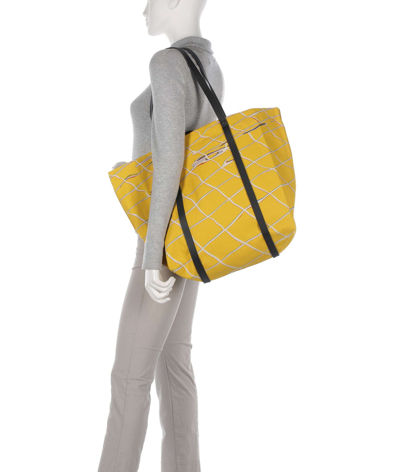 Liebeskind Aurora Canvas Tote bag lemon