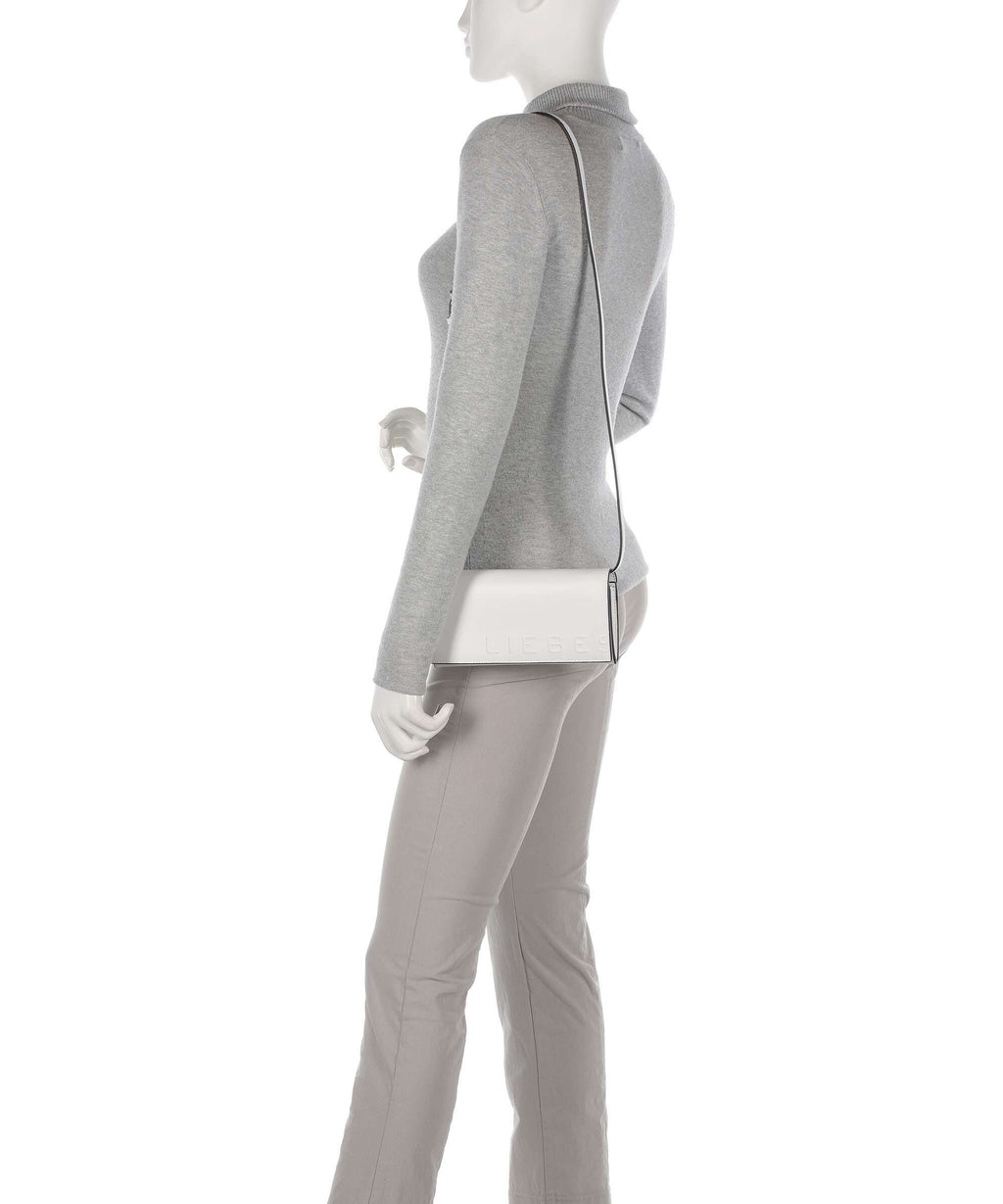 Liebeskind Paper Bag Logo Carter XS Crossbody bag offwhite
