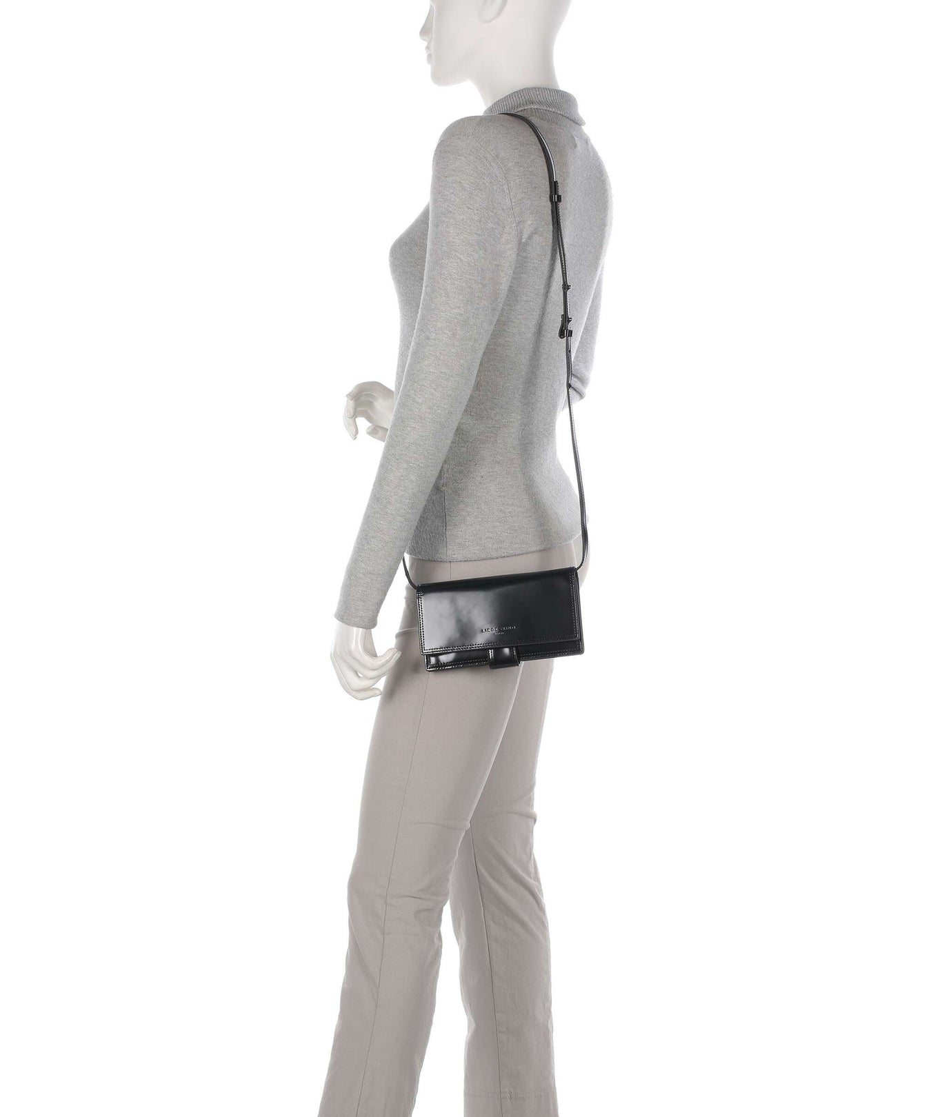 Liebeskind Lisa Spazzolato L Crossbody bag black