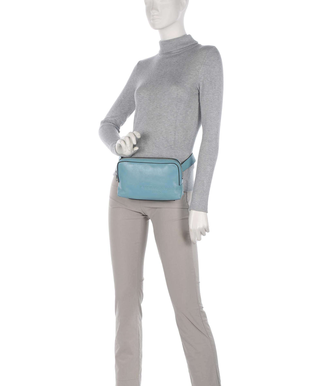 Liebeskind Elvira Lamb SF Verna Fanny pack petrol blue