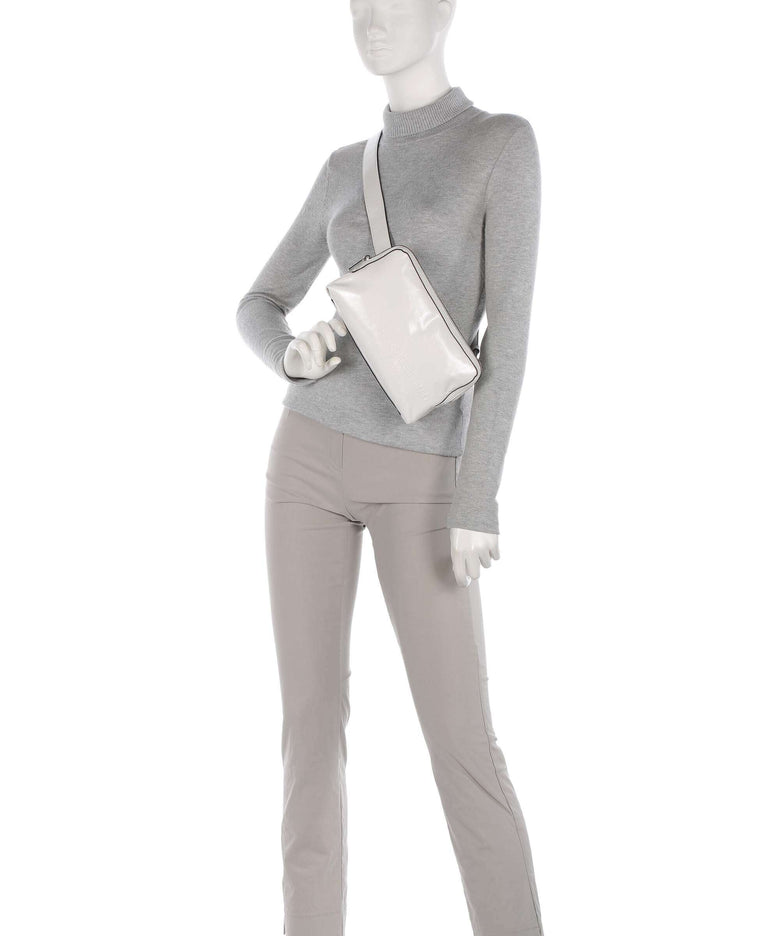 Liebeskind Elvira Paper Touch Crinkle Belt bag arctic