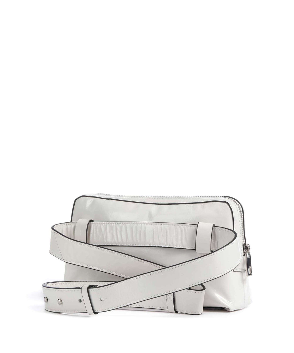 Liebeskind Elvira Paper Touch Crinkle Fanny pack arctic