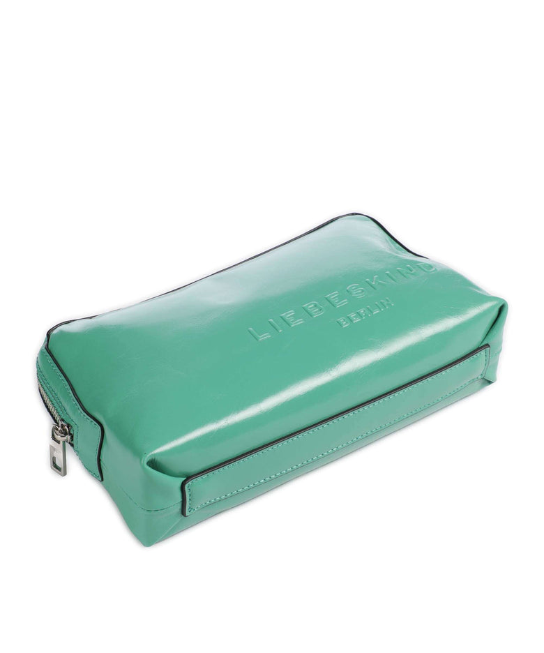 Liebeskind Elvira Paper Touch Crinkle Belt bag jade