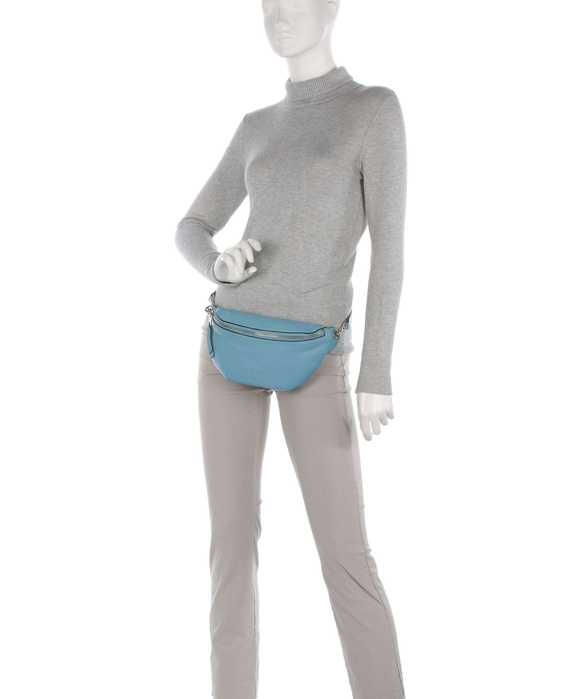 Liebeskind Tavia Sheep Natural Belt bag petrol blue