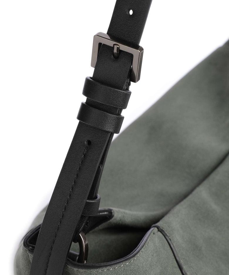 Liebeskind Chudy Suede L Hobo bag cypress green