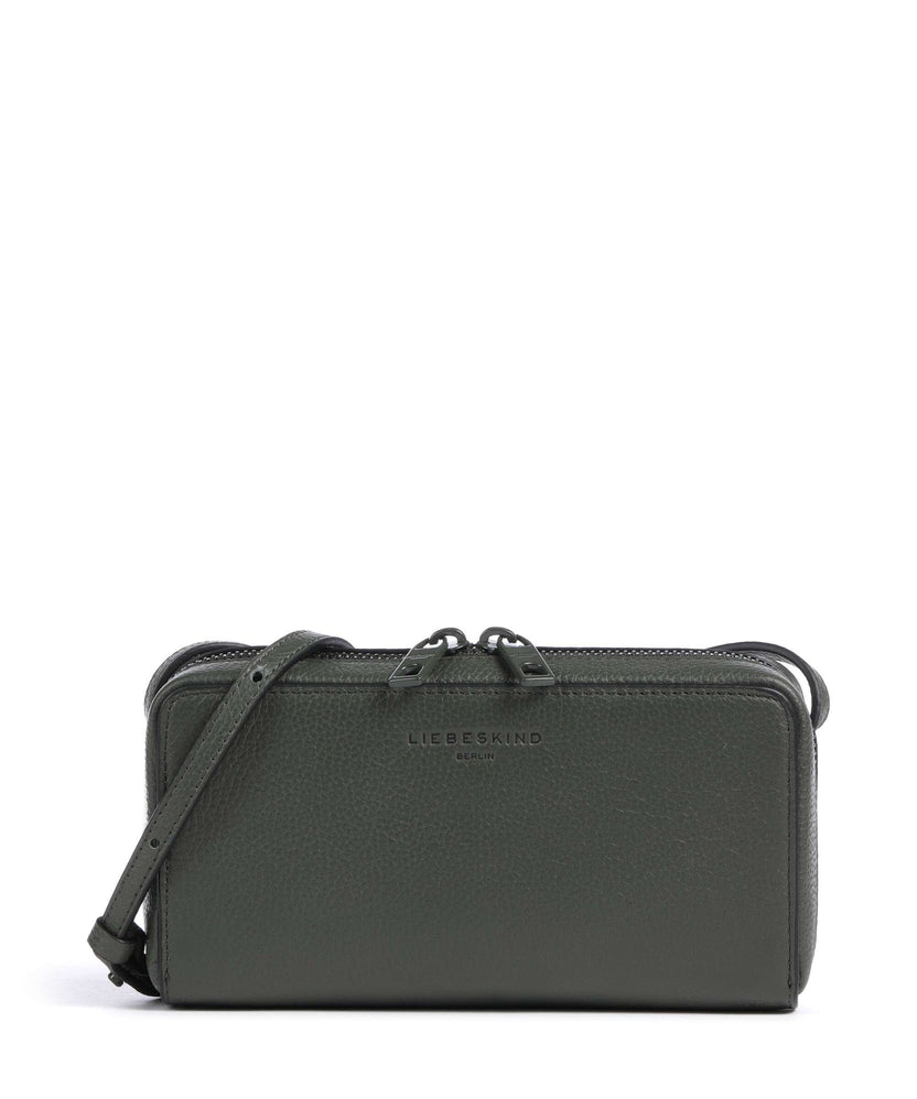 Liebeskind Lou Small Pebble XS Wallet cypress green