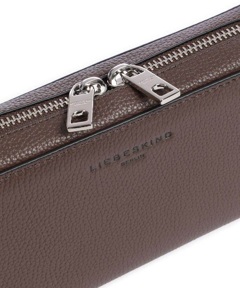 Liebeskind Lou Small Pebble XS Wallet light truffel